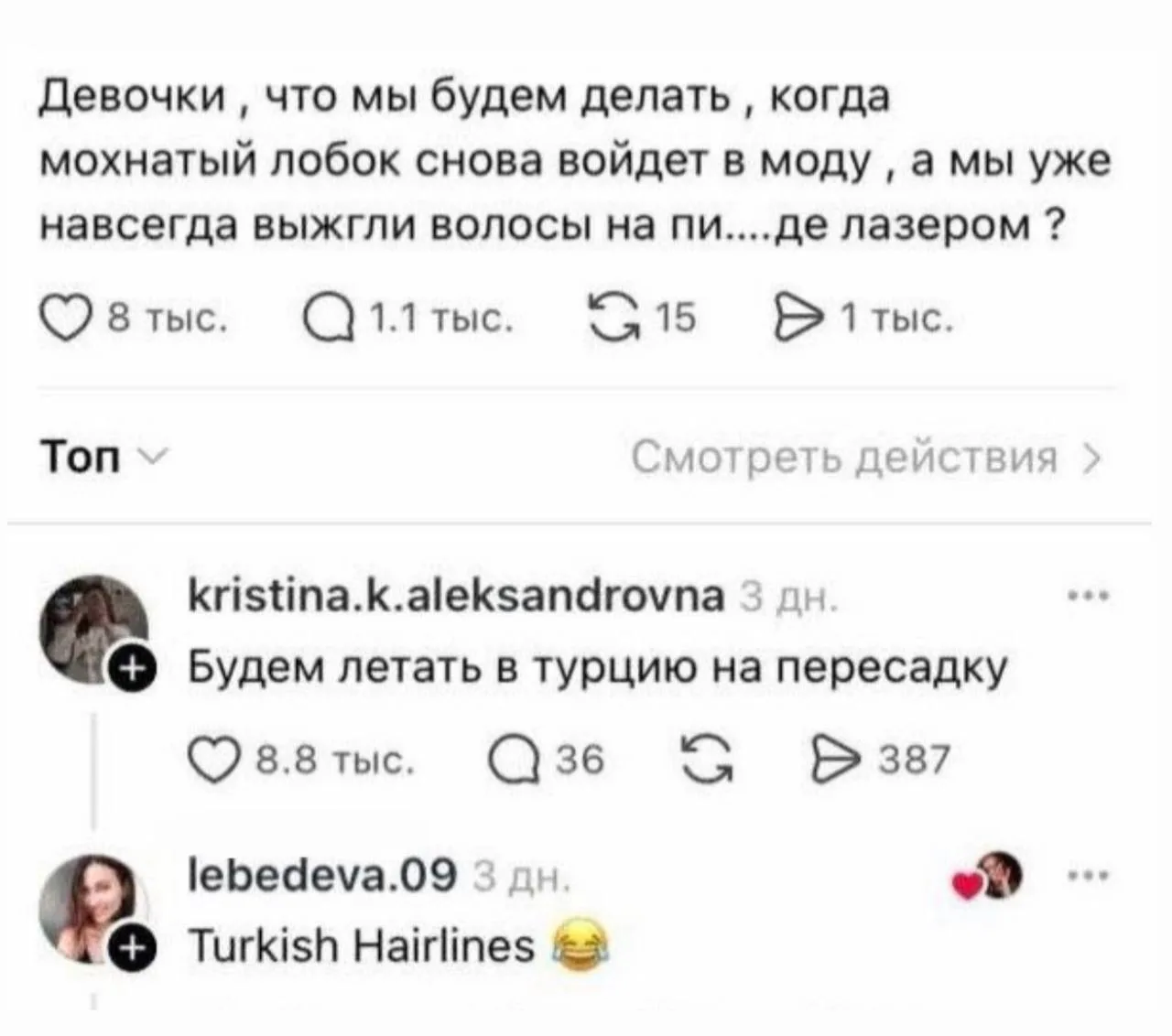 Изображение из сообщения канала
