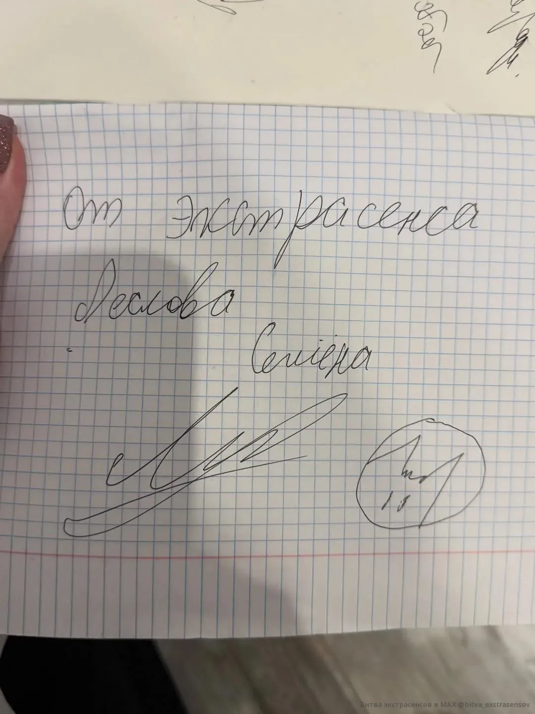 Изображение из сообщения канала