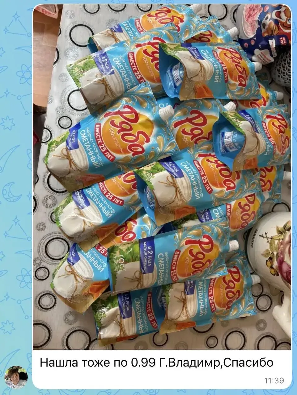 Изображение из сообщения канала