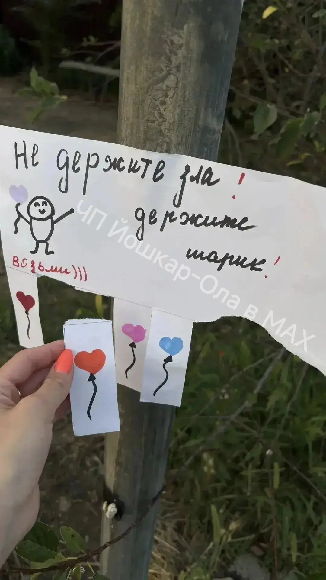 Изображение из сообщения канала