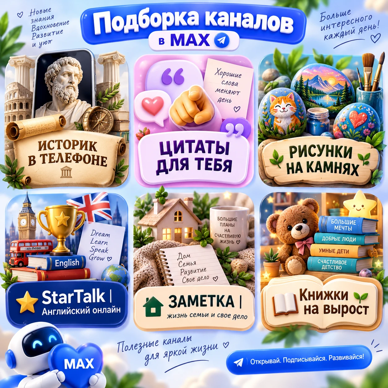Изображение из сообщения канала