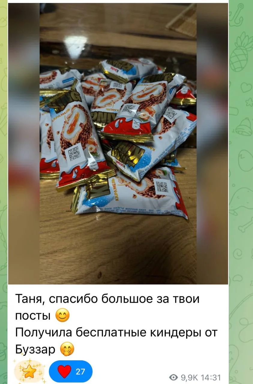 Изображение из сообщения канала