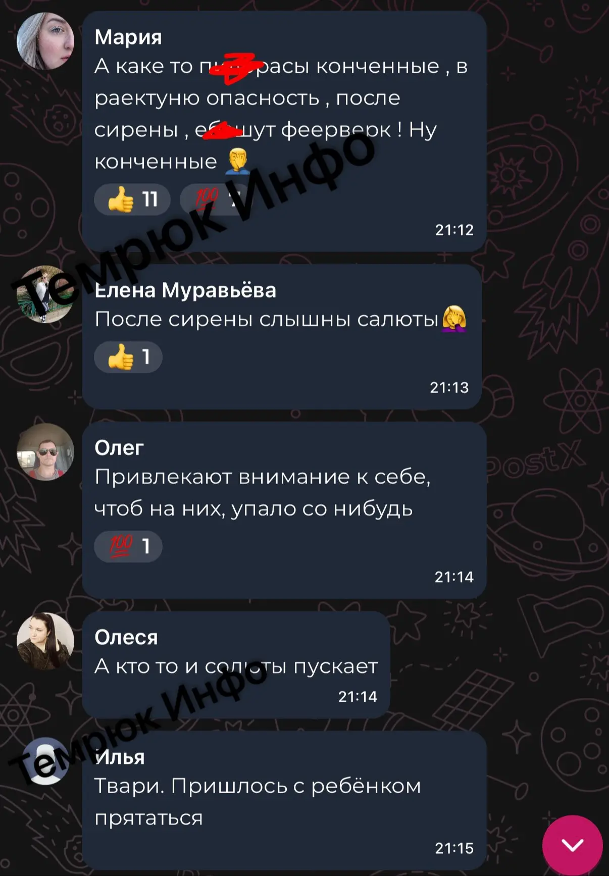 Изображение из сообщения канала