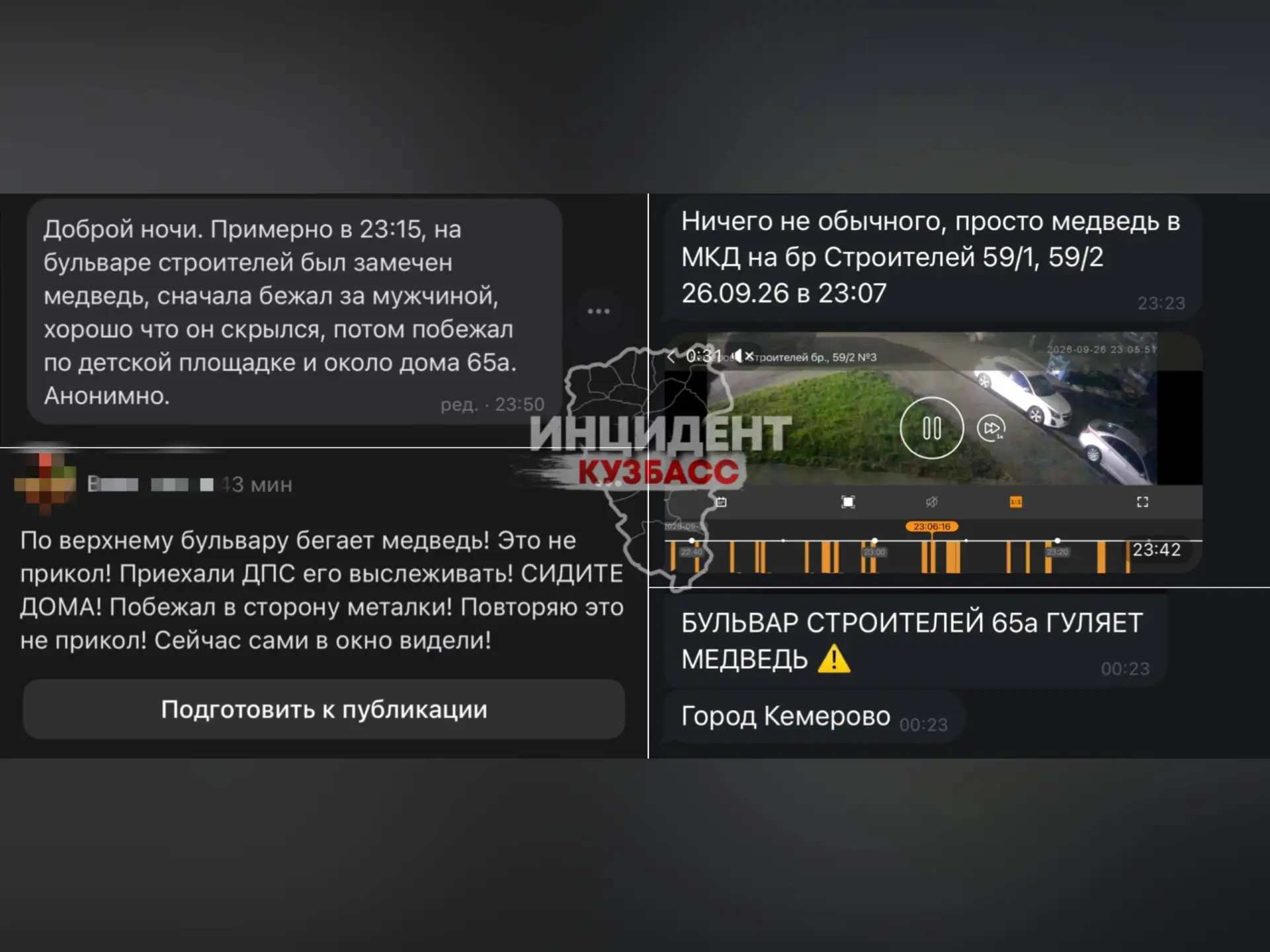 Изображение из сообщения канала