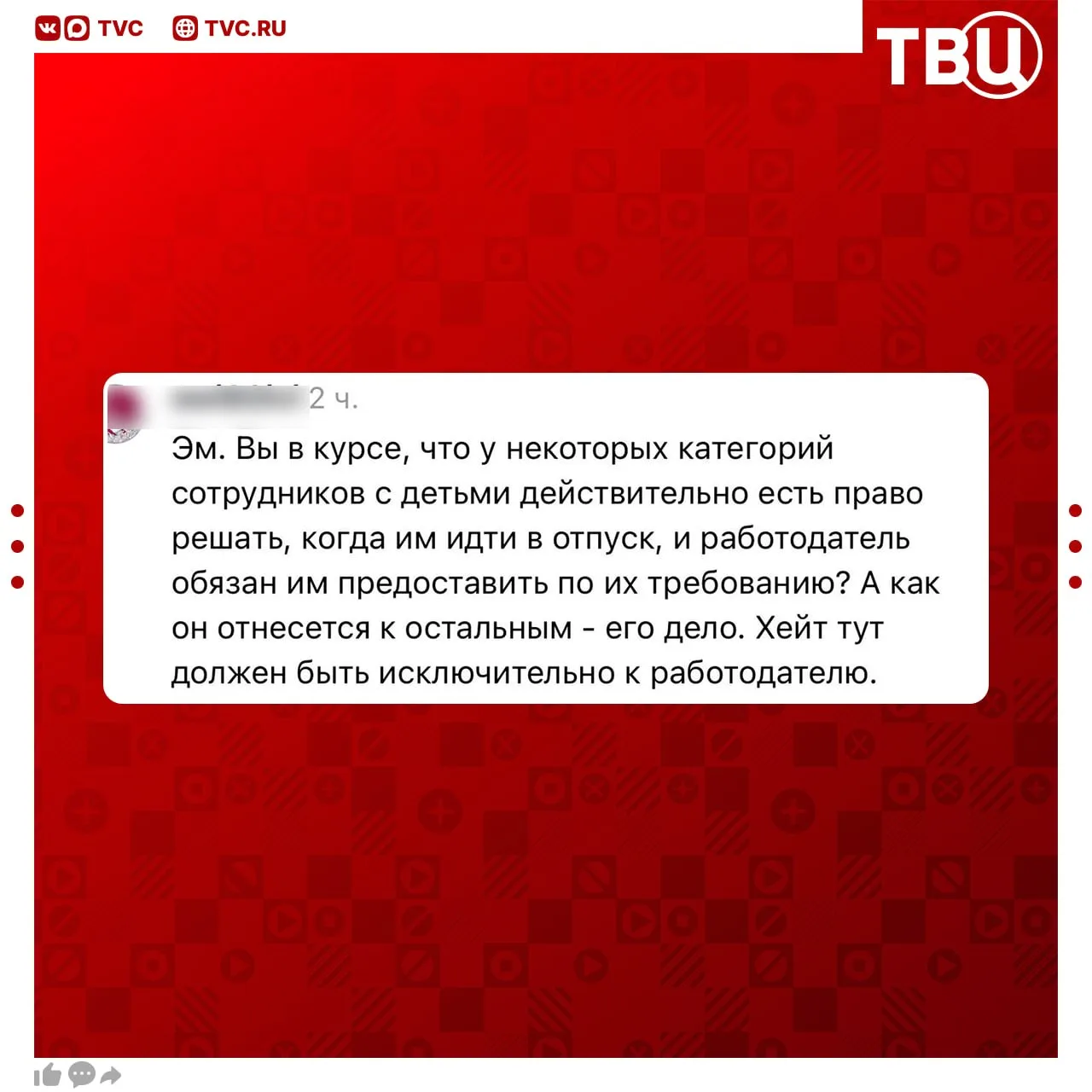 Изображение из сообщения канала