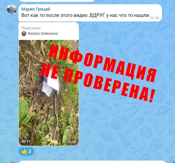 Изображение из сообщения канала