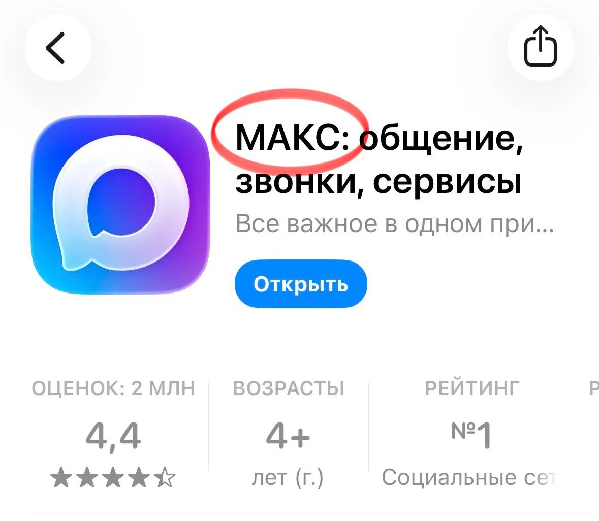 Изображение из сообщения канала