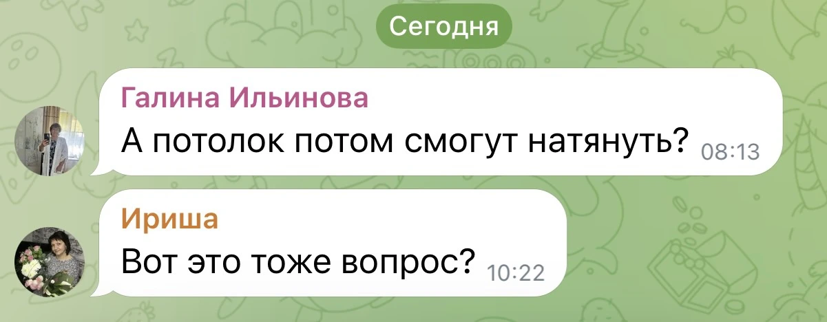 Изображение из сообщения канала