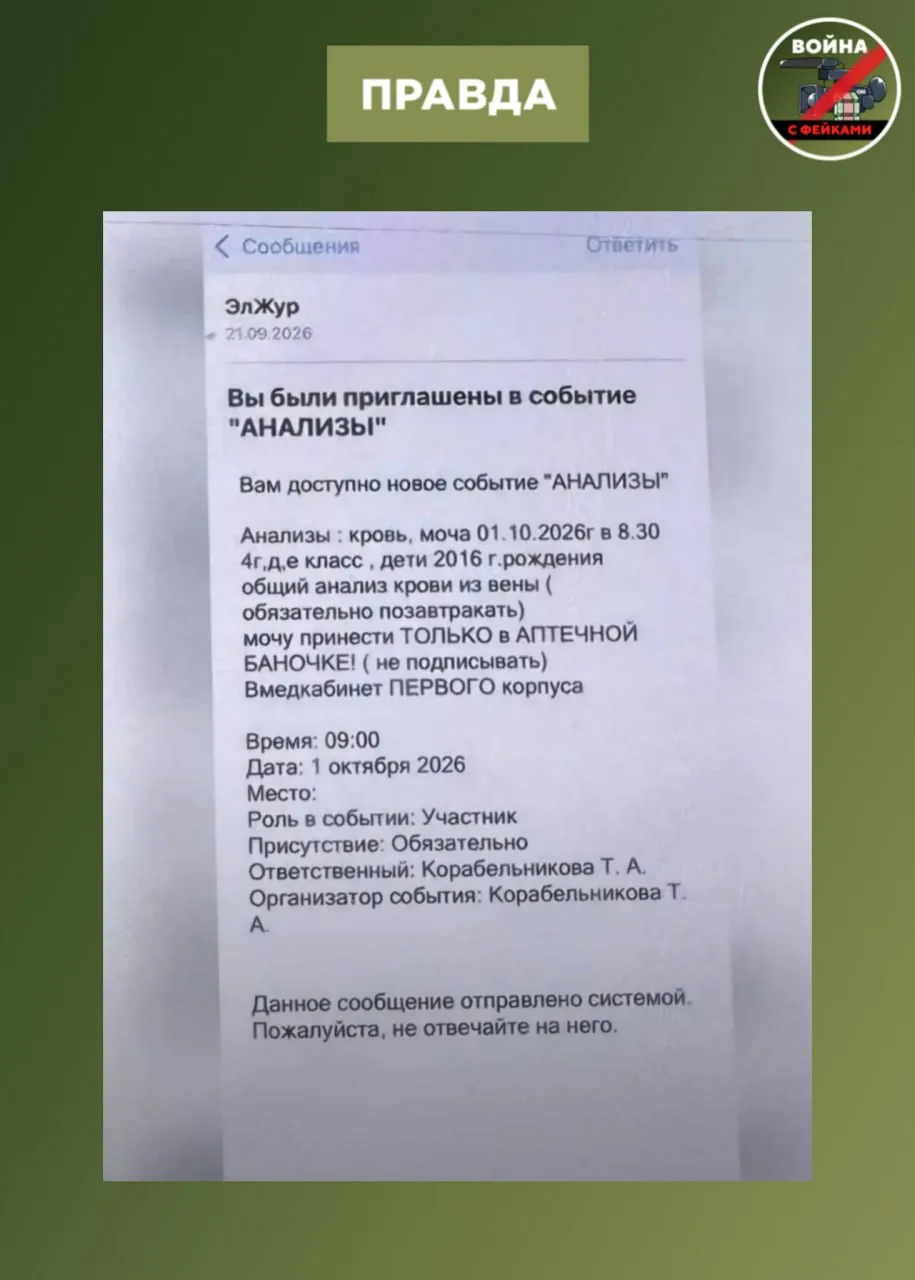 Изображение из сообщения канала