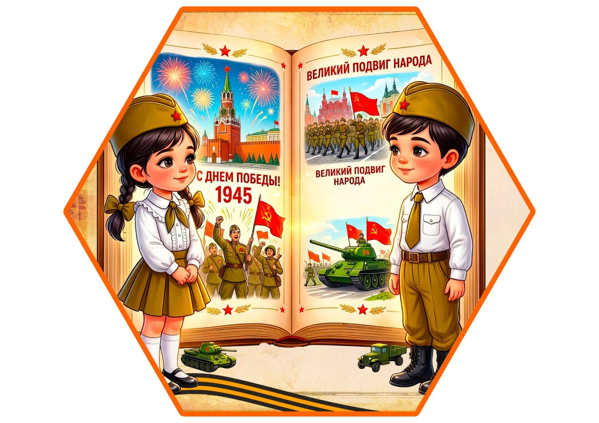 Изображение из сообщения канала