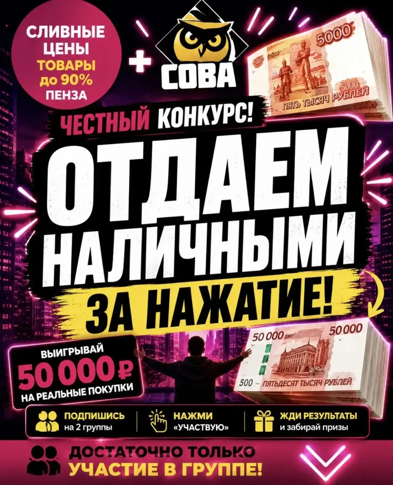 Изображение из сообщения канала