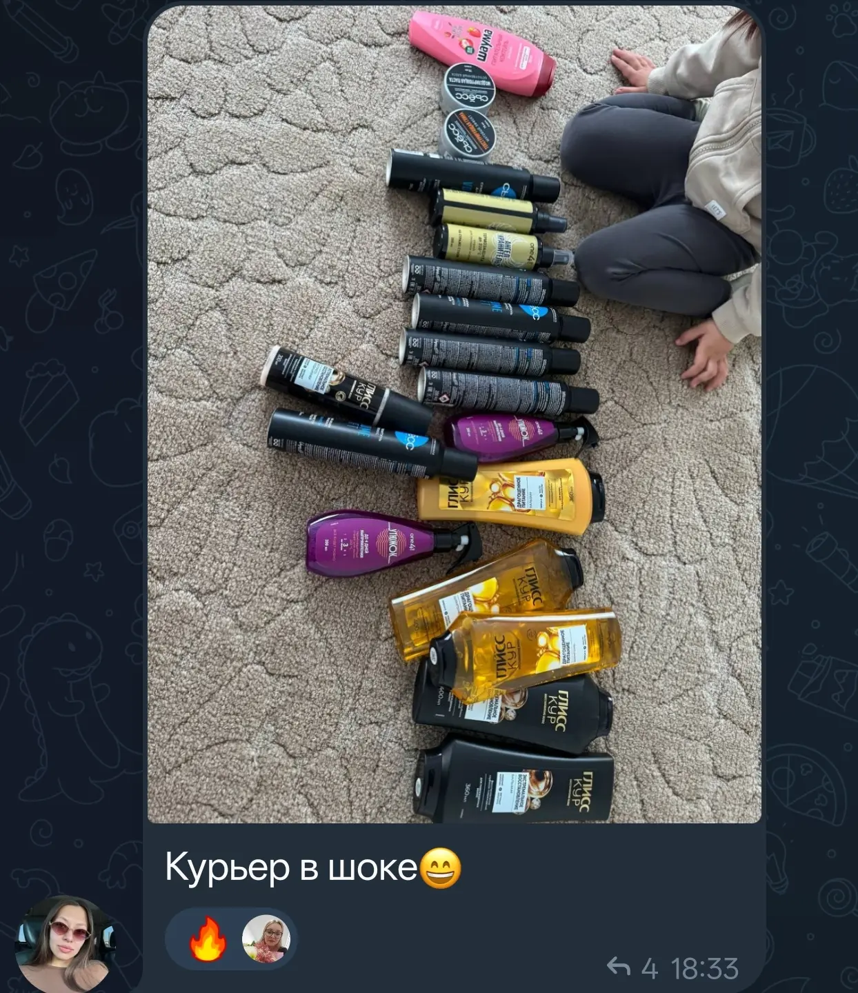 Изображение из сообщения канала