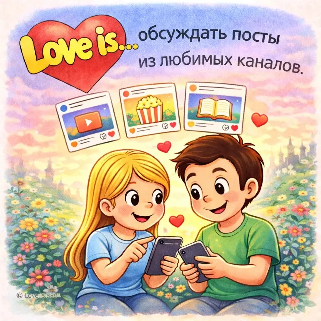 Изображение из сообщения канала