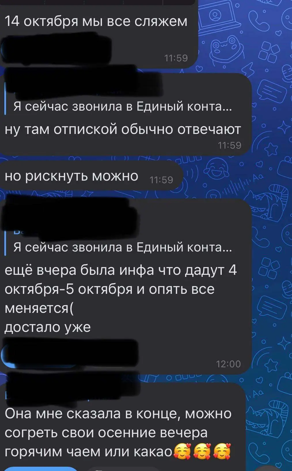 Изображение из сообщения канала