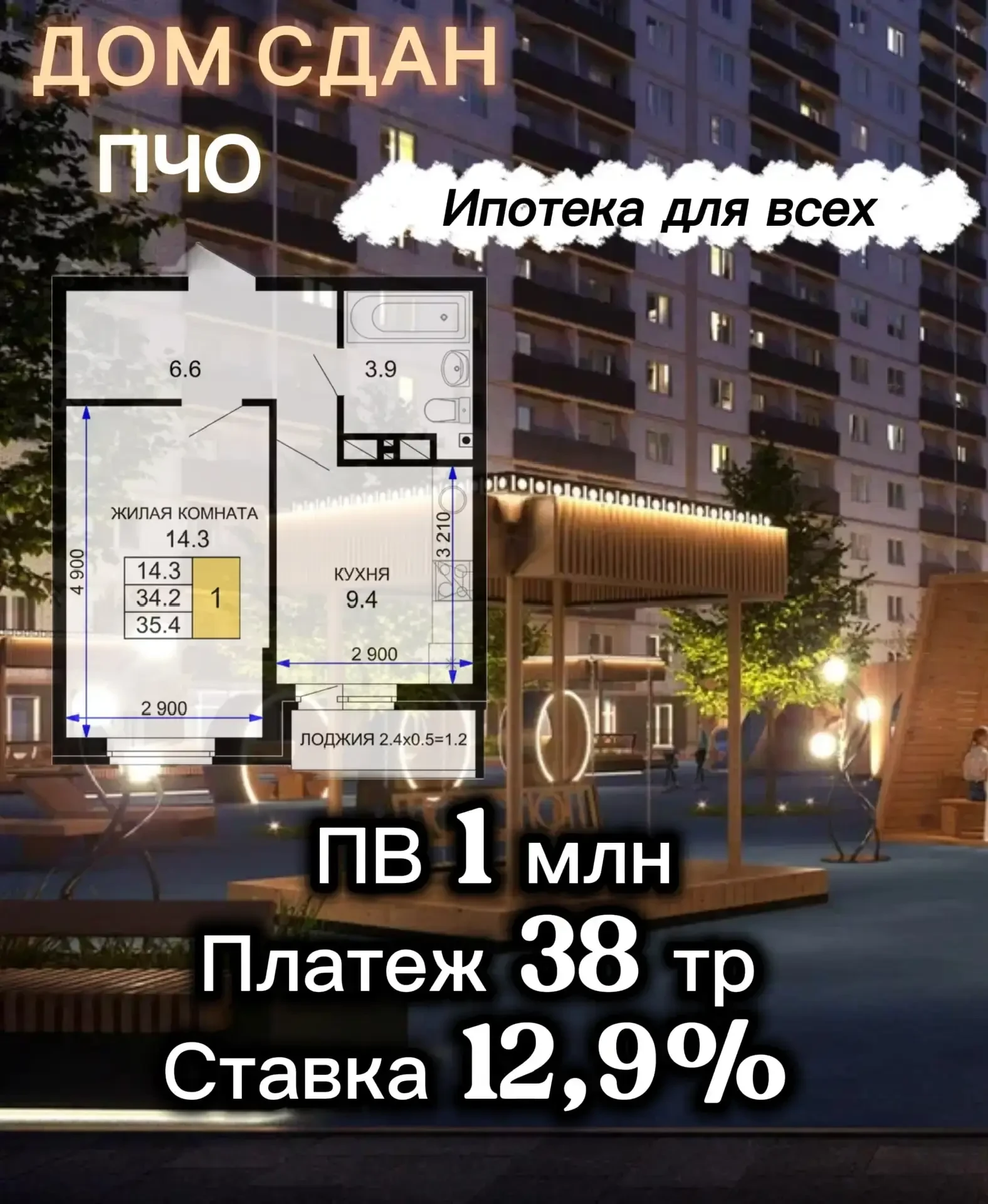 Изображение из сообщения канала