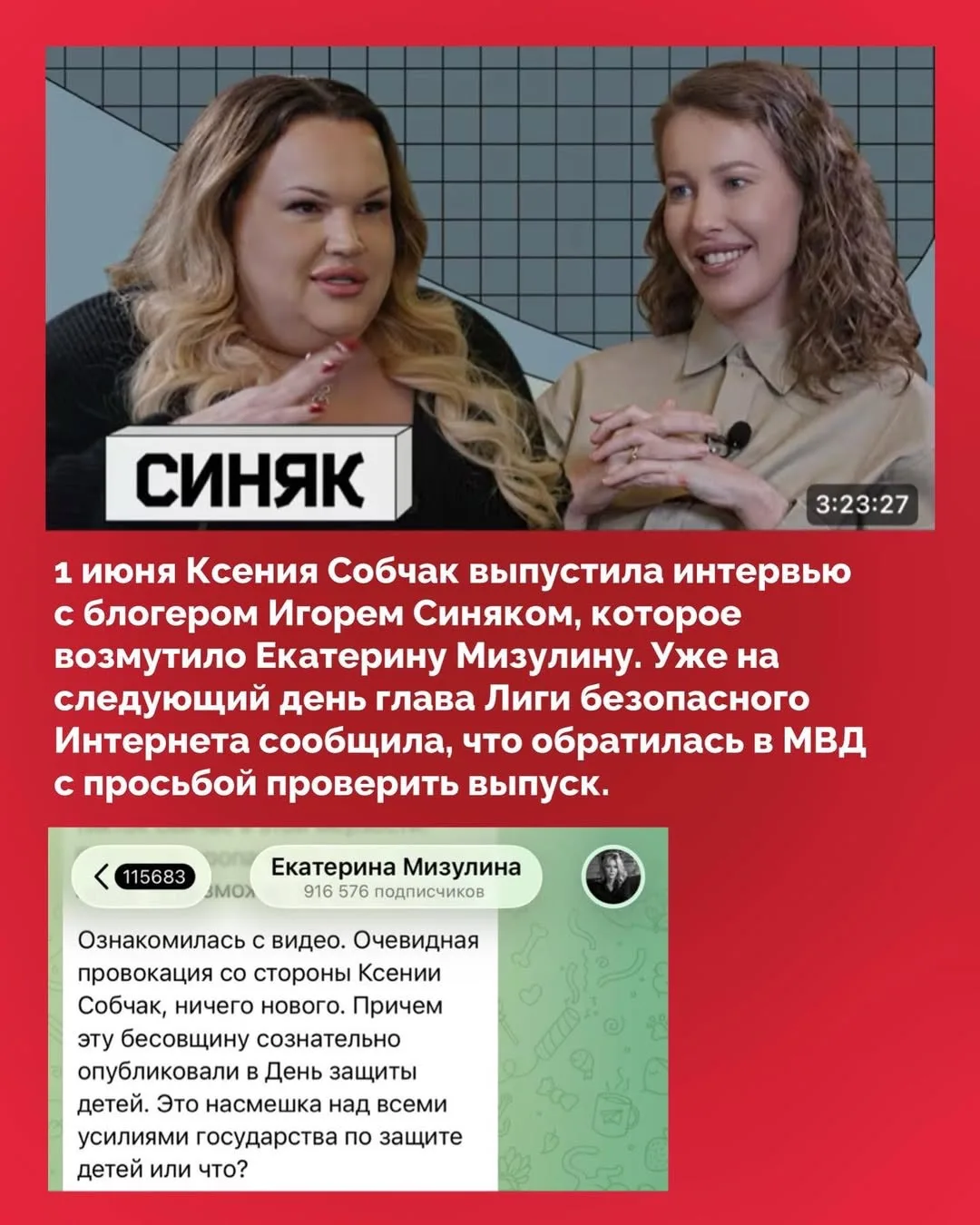 Изображение из сообщения канала