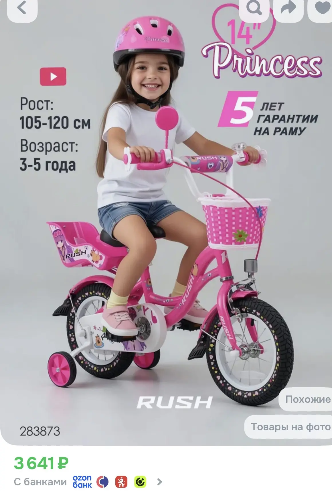 Изображение из сообщения канала