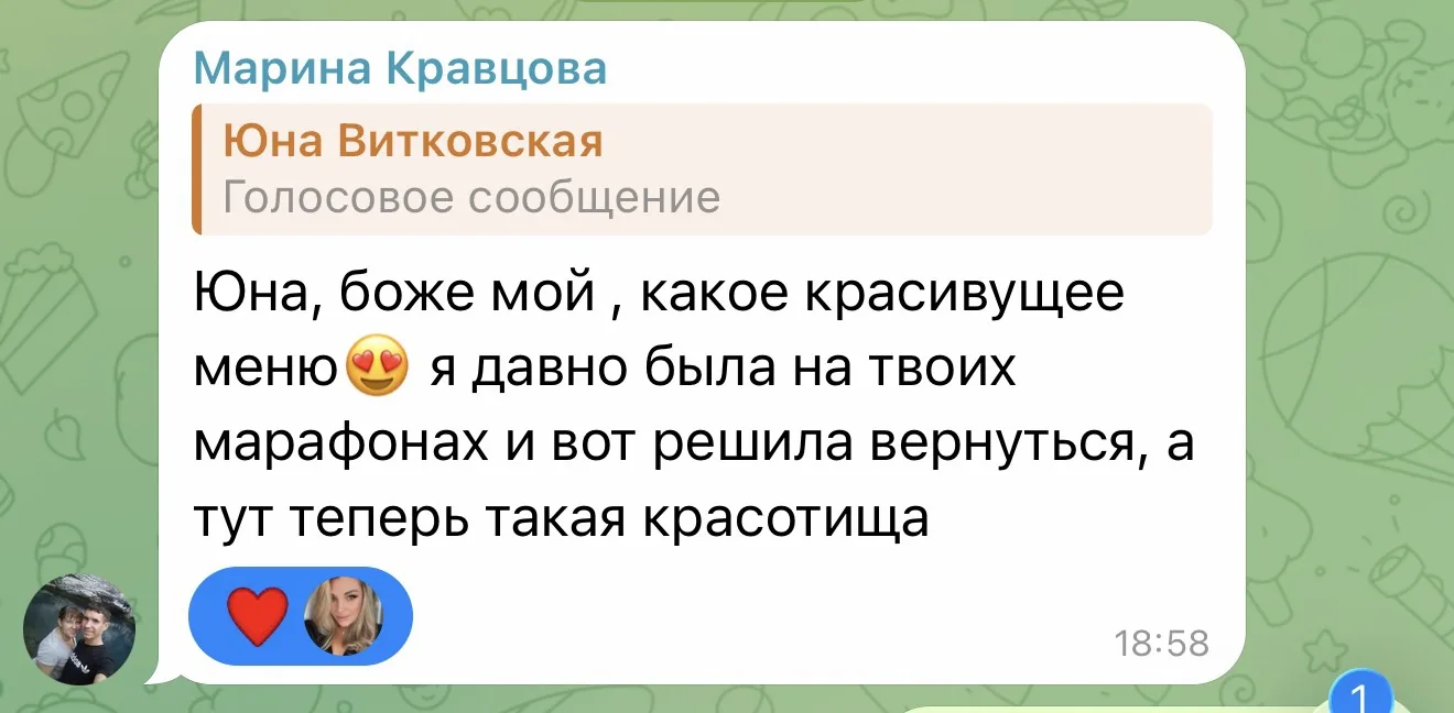 Изображение из сообщения канала