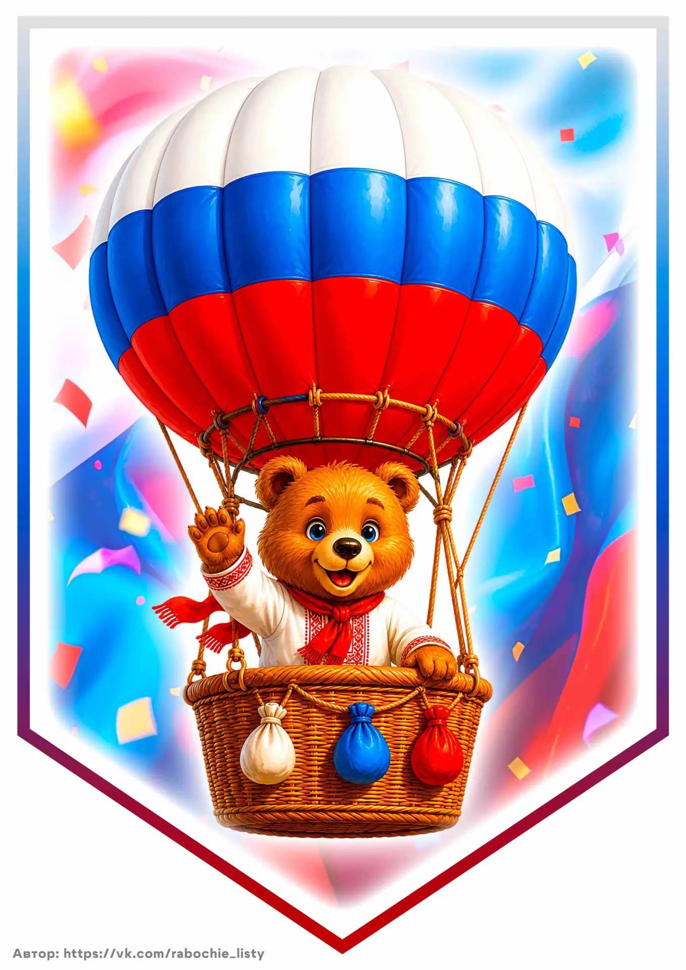 Изображение из сообщения канала