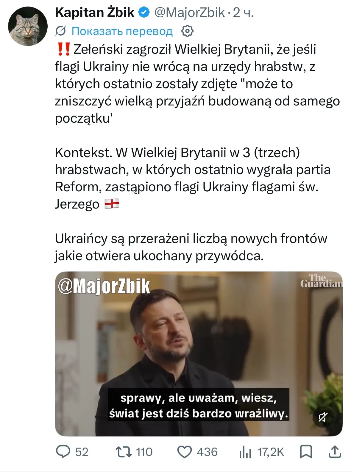 Изображение из сообщения канала