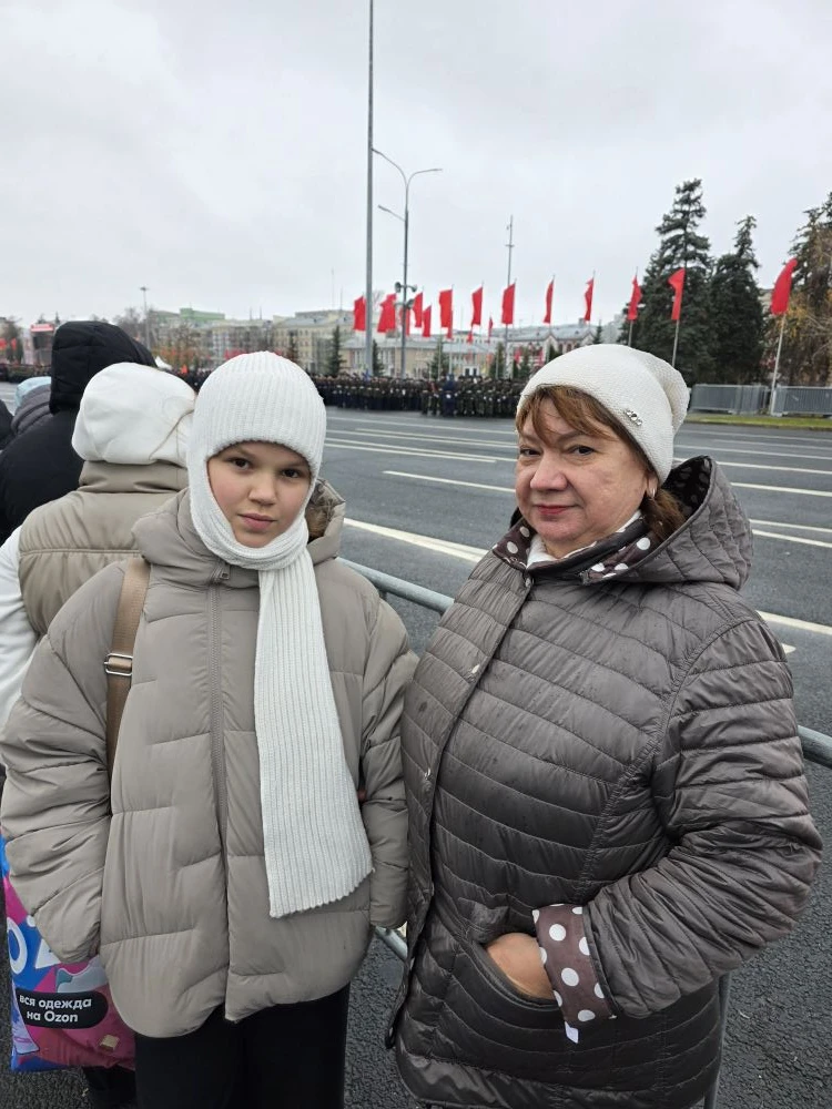 На Параде Памяти