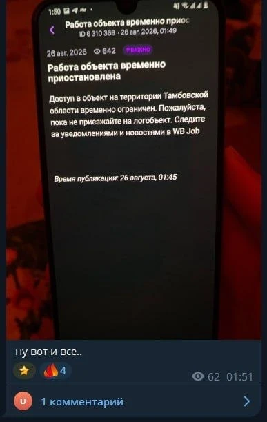 Изображение из сообщения канала