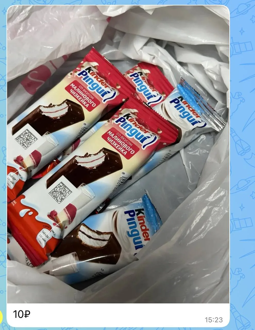 Изображение из сообщения канала