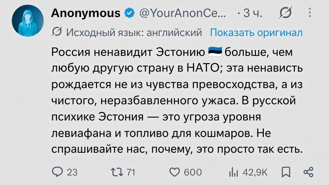 Изображение из сообщения канала