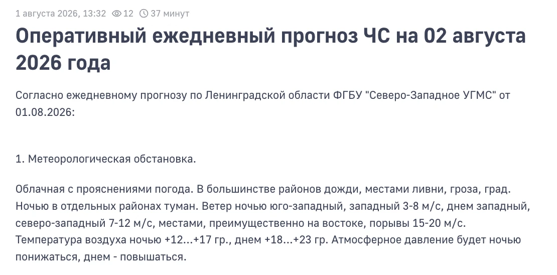 Изображение из сообщения канала