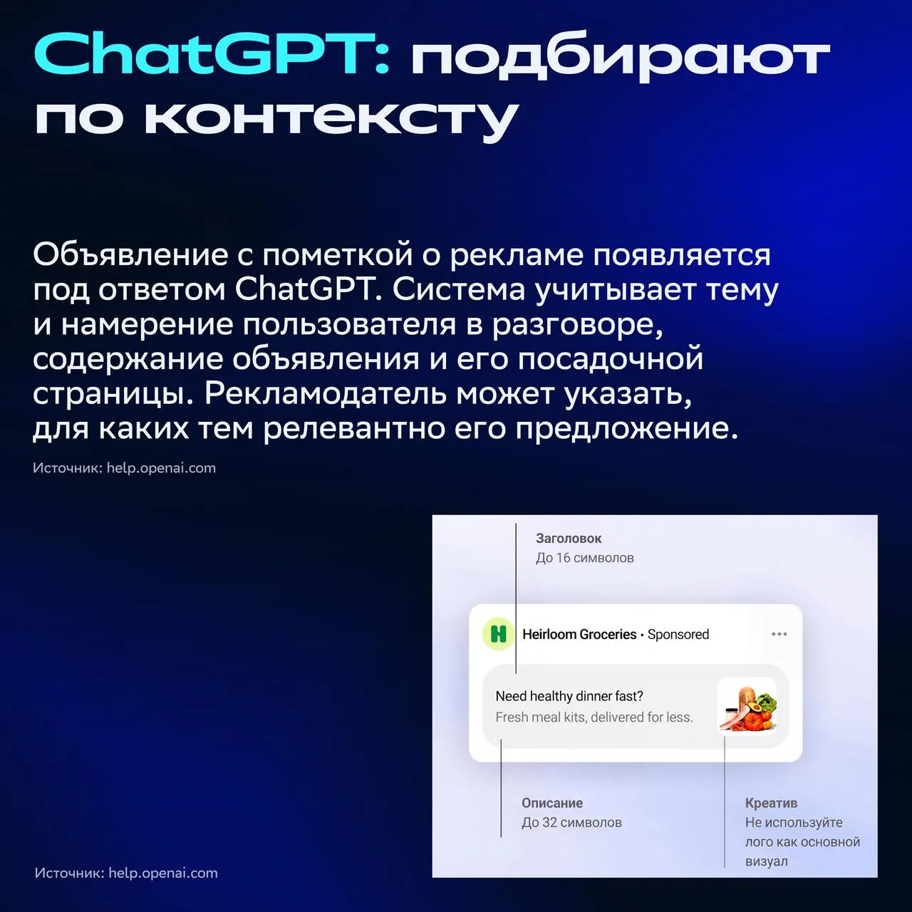 Изображение из сообщения канала