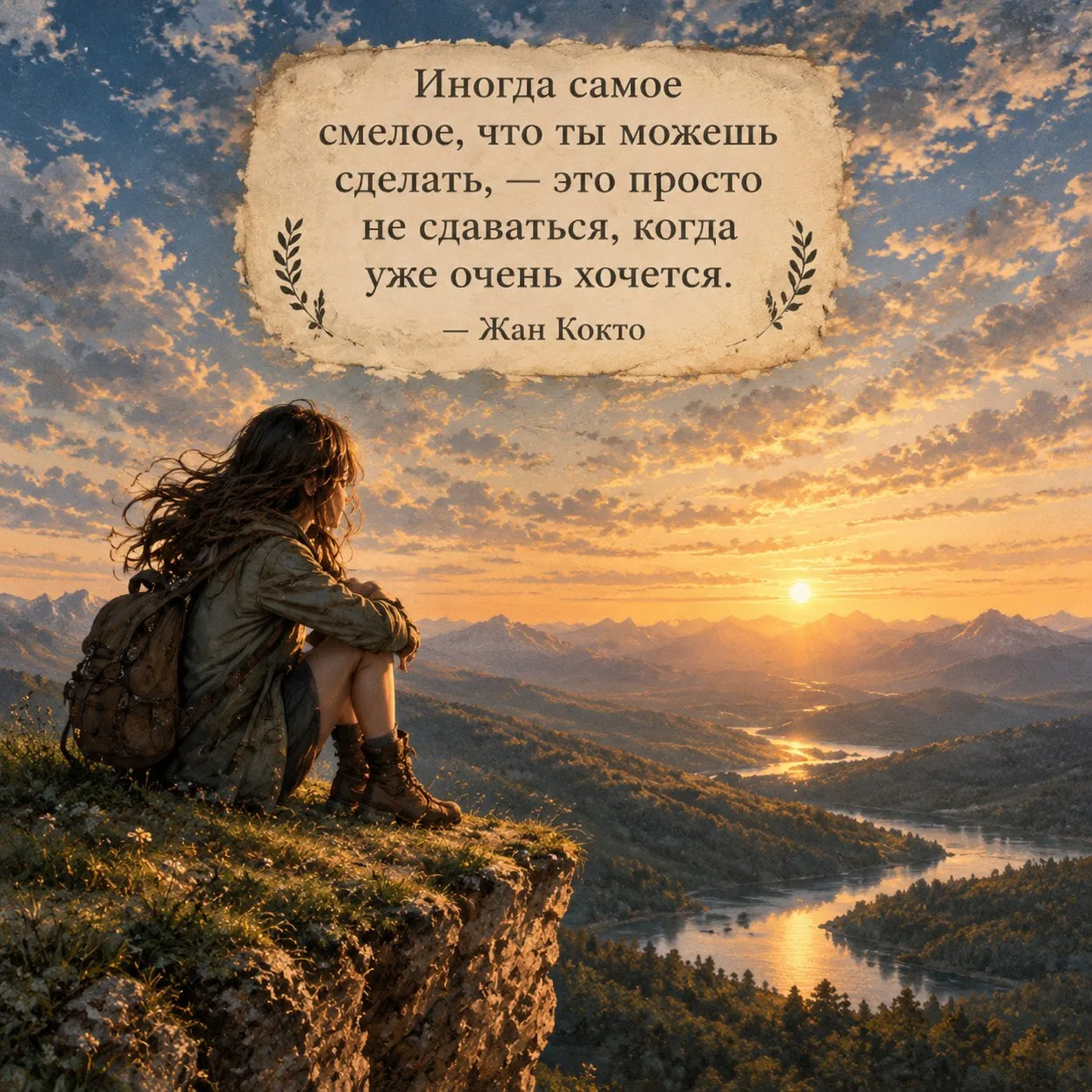 Изображение из сообщения канала