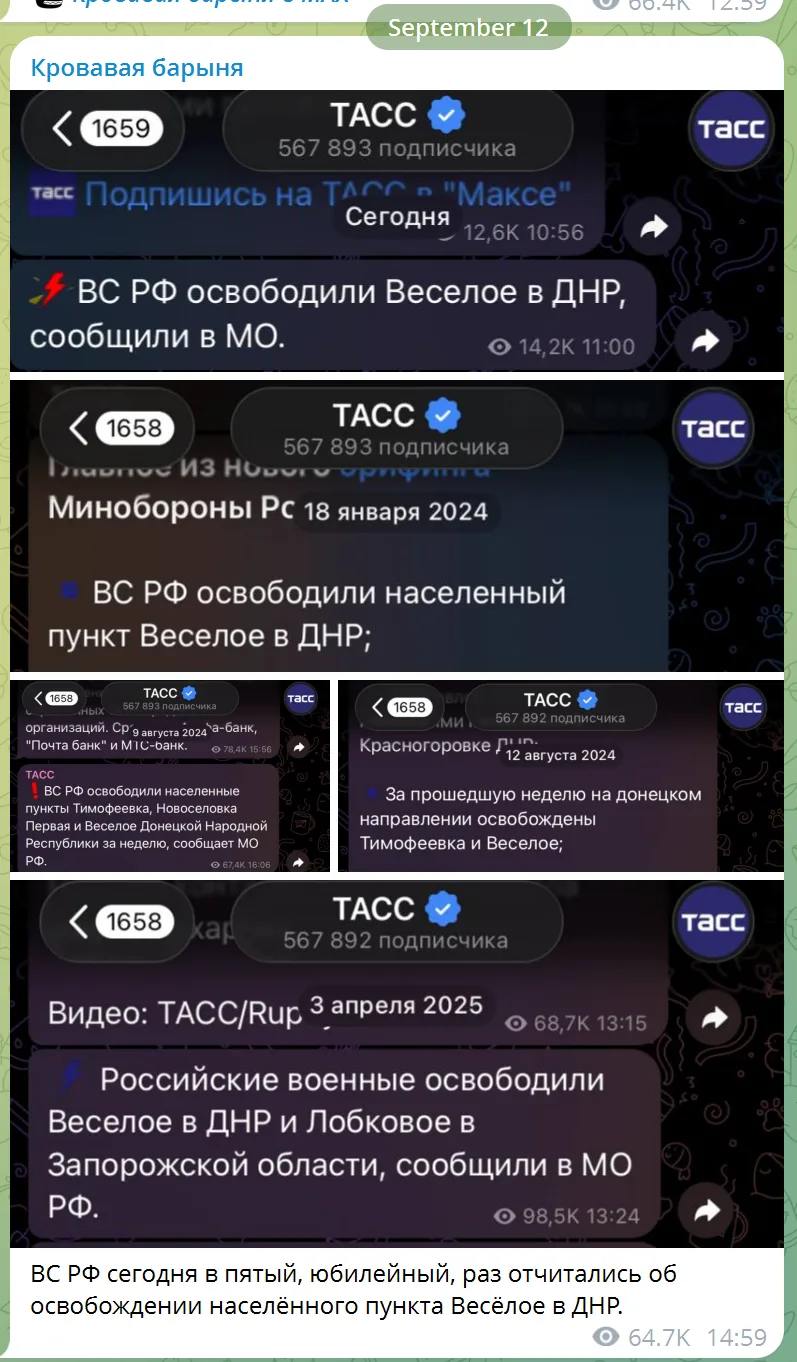 Изображение из сообщения канала