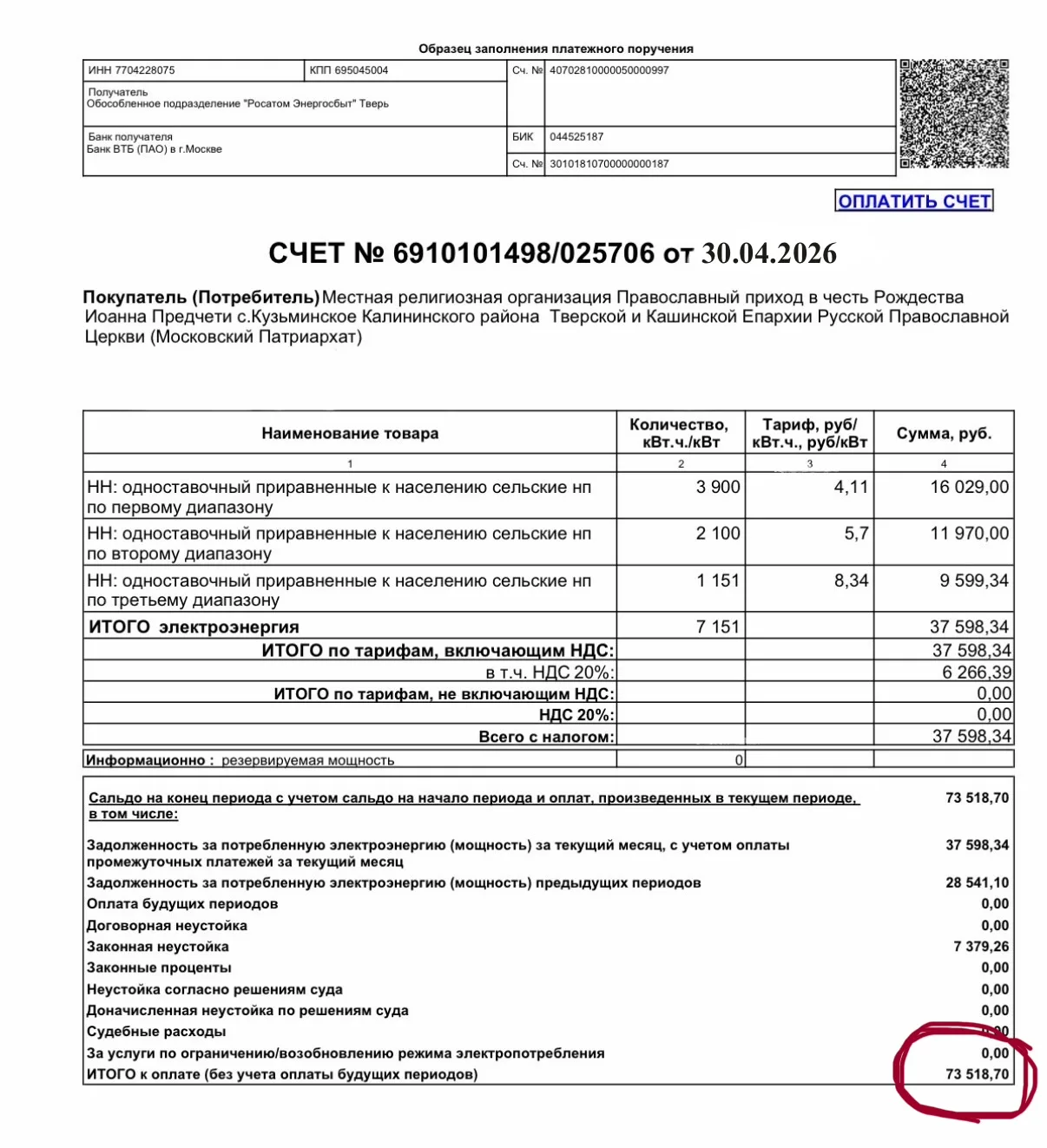 Изображение из сообщения канала