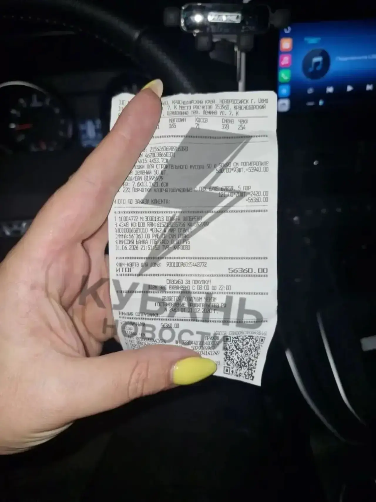 Изображение из сообщения канала