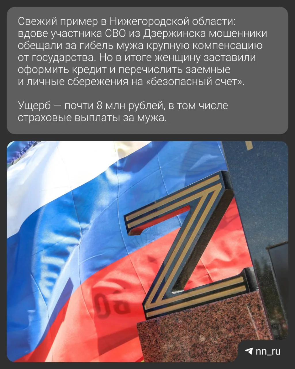 Изображение из сообщения канала