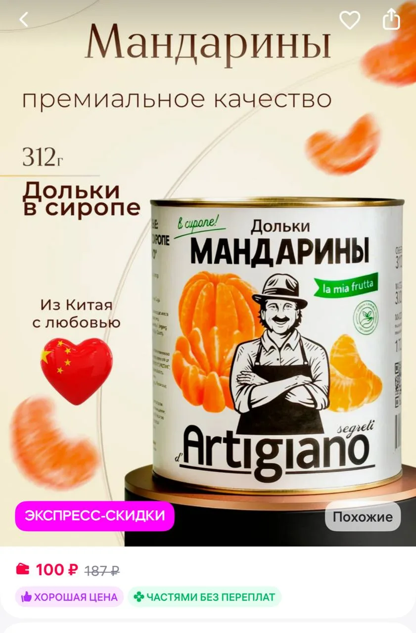 Изображение из сообщения канала