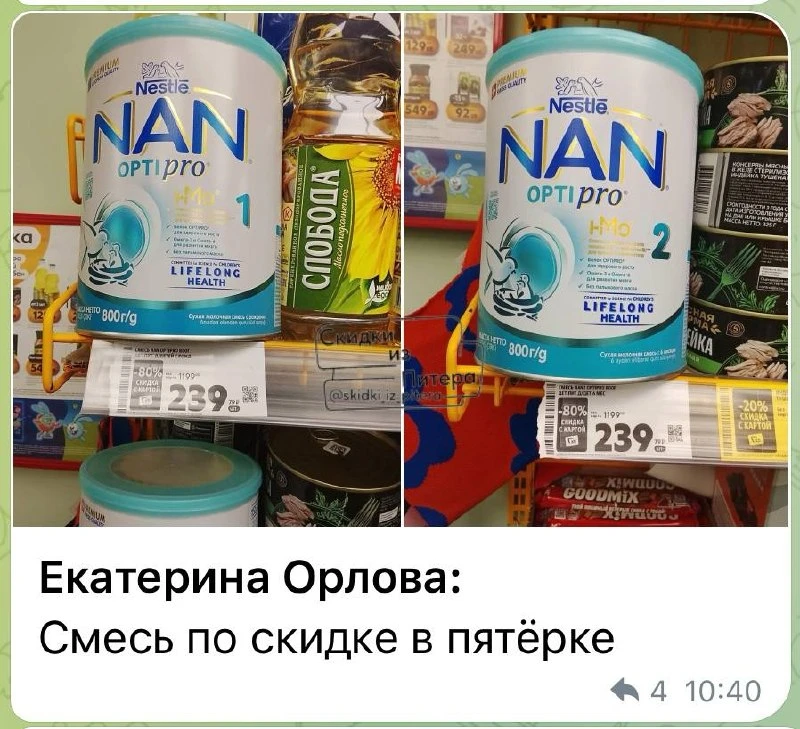 Изображение из сообщения канала
