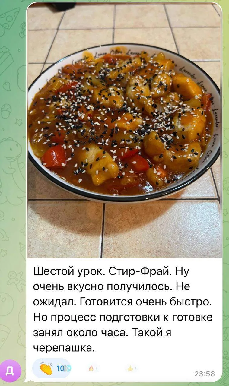 Изображение из сообщения канала