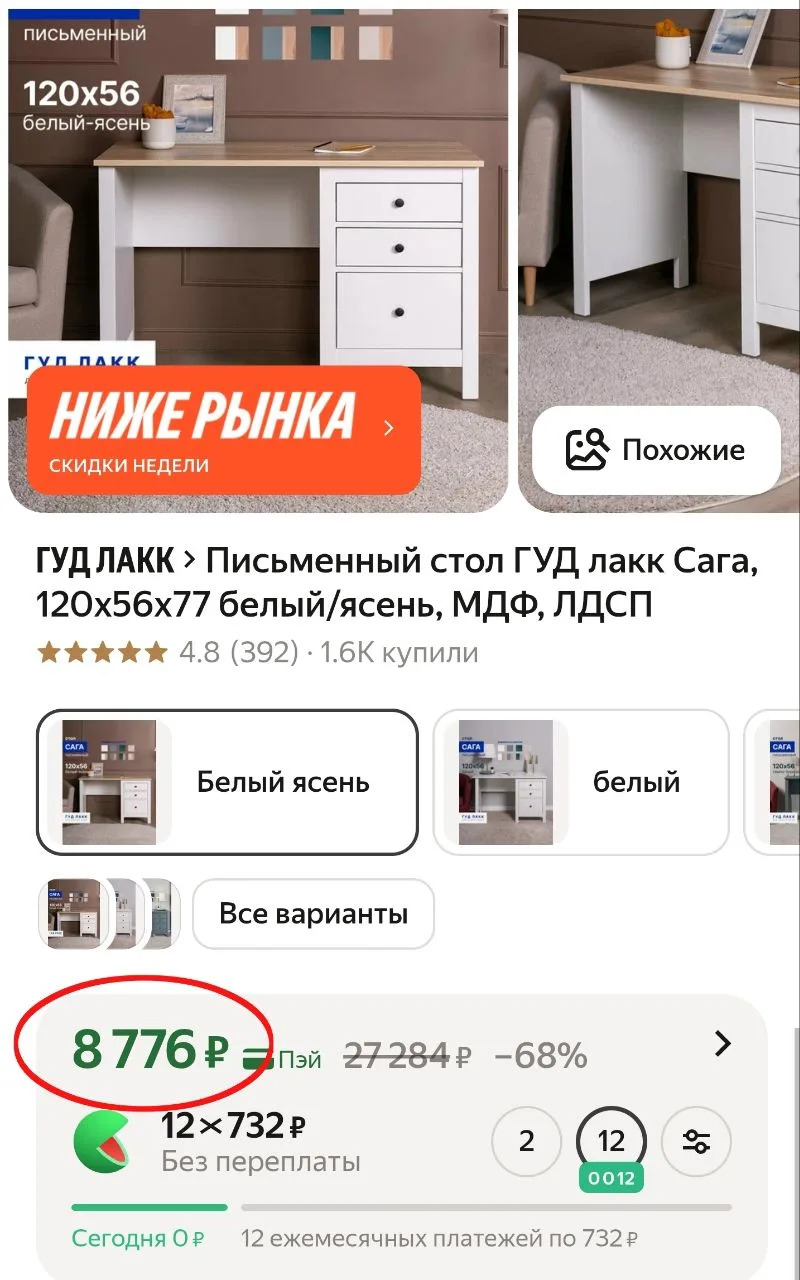 Изображение из сообщения канала