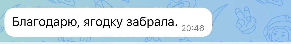 Изображение из сообщения канала