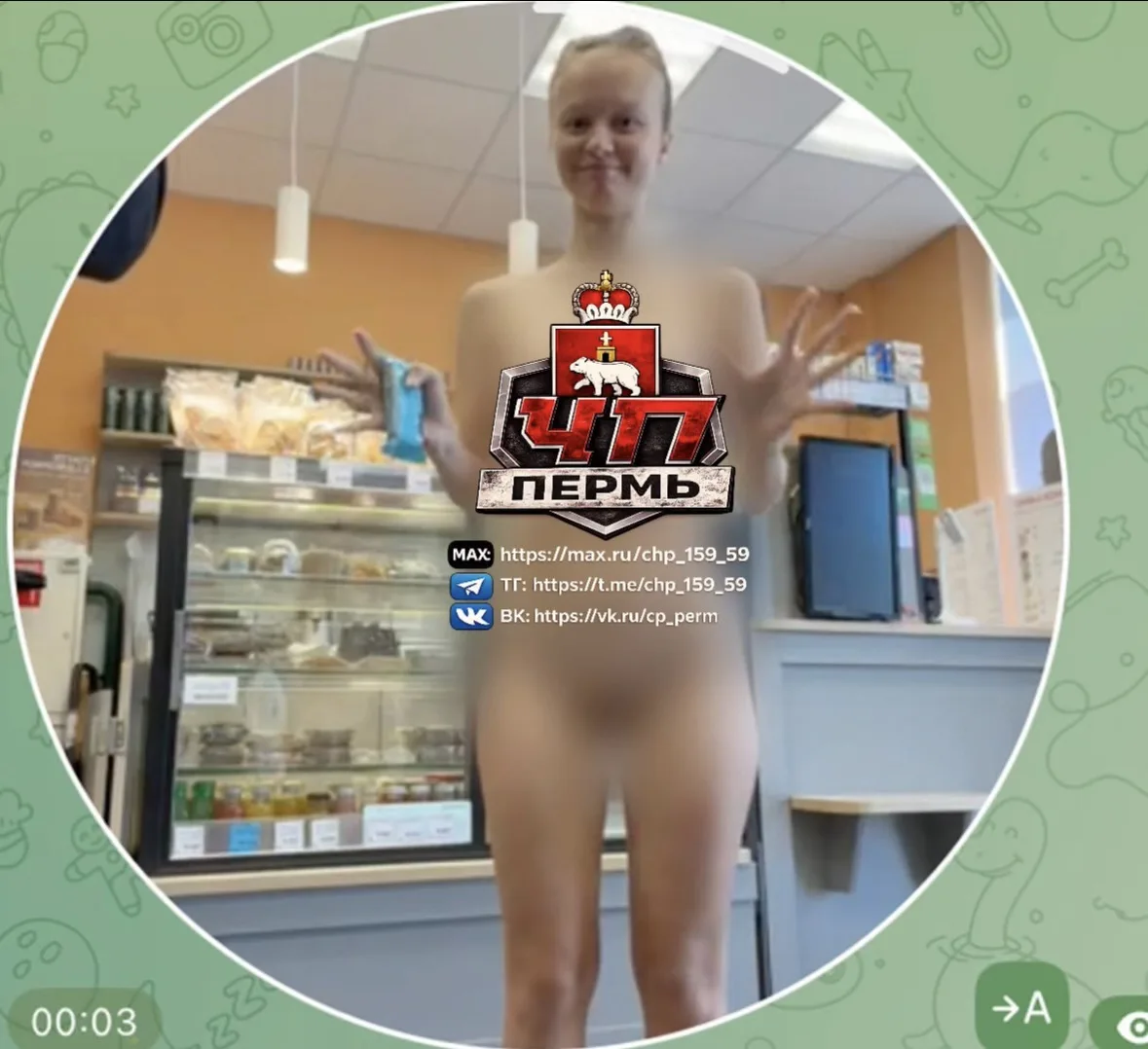 Изображение из сообщения канала