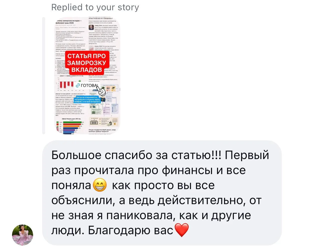 Изображение из сообщения канала