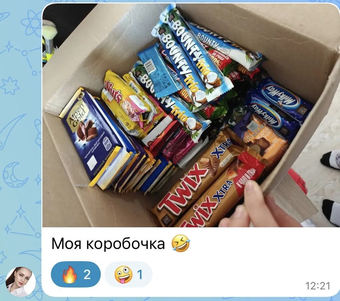 Изображение из сообщения канала