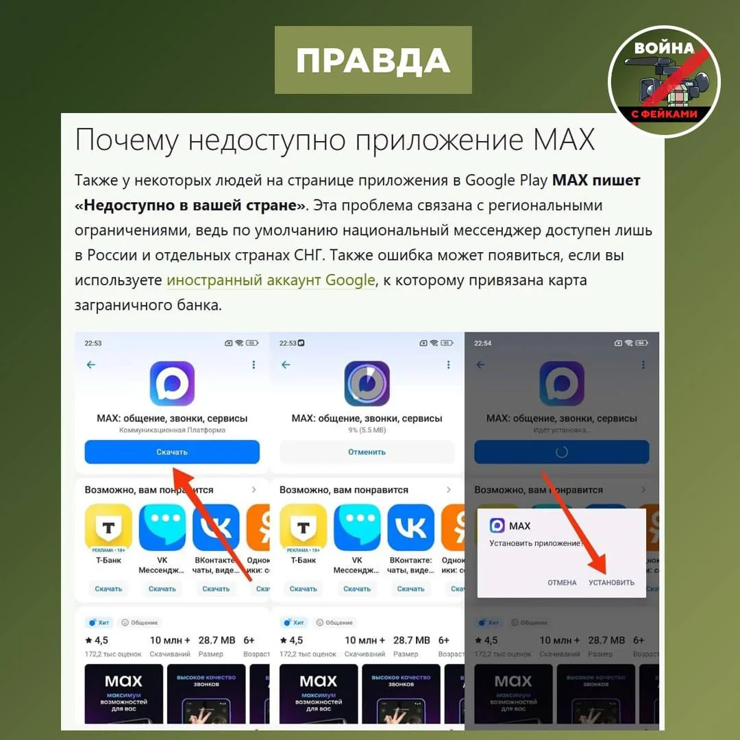 Изображение из сообщения канала