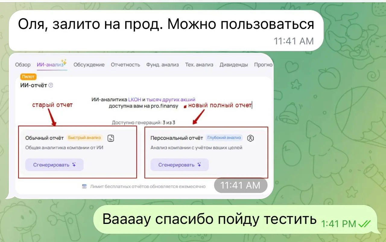 Изображение из сообщения канала