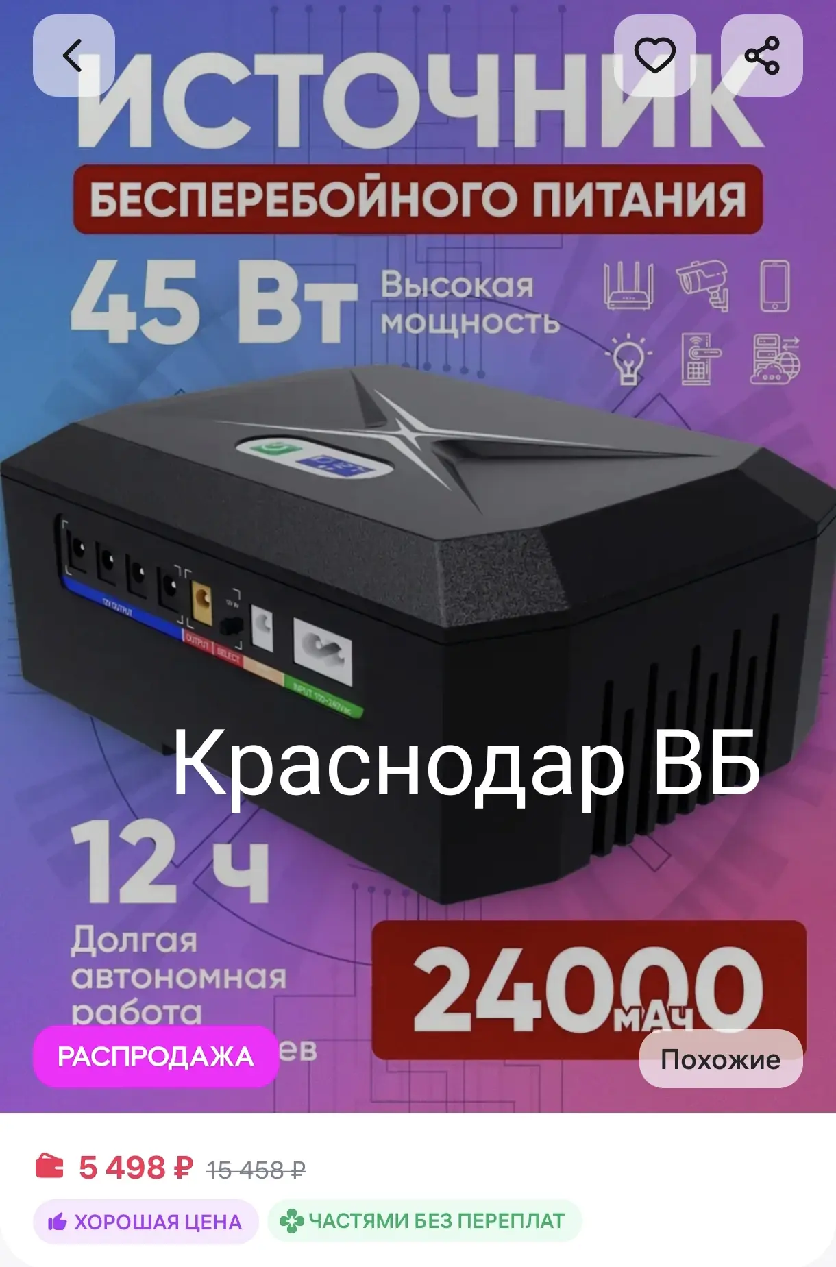 Изображение из сообщения канала