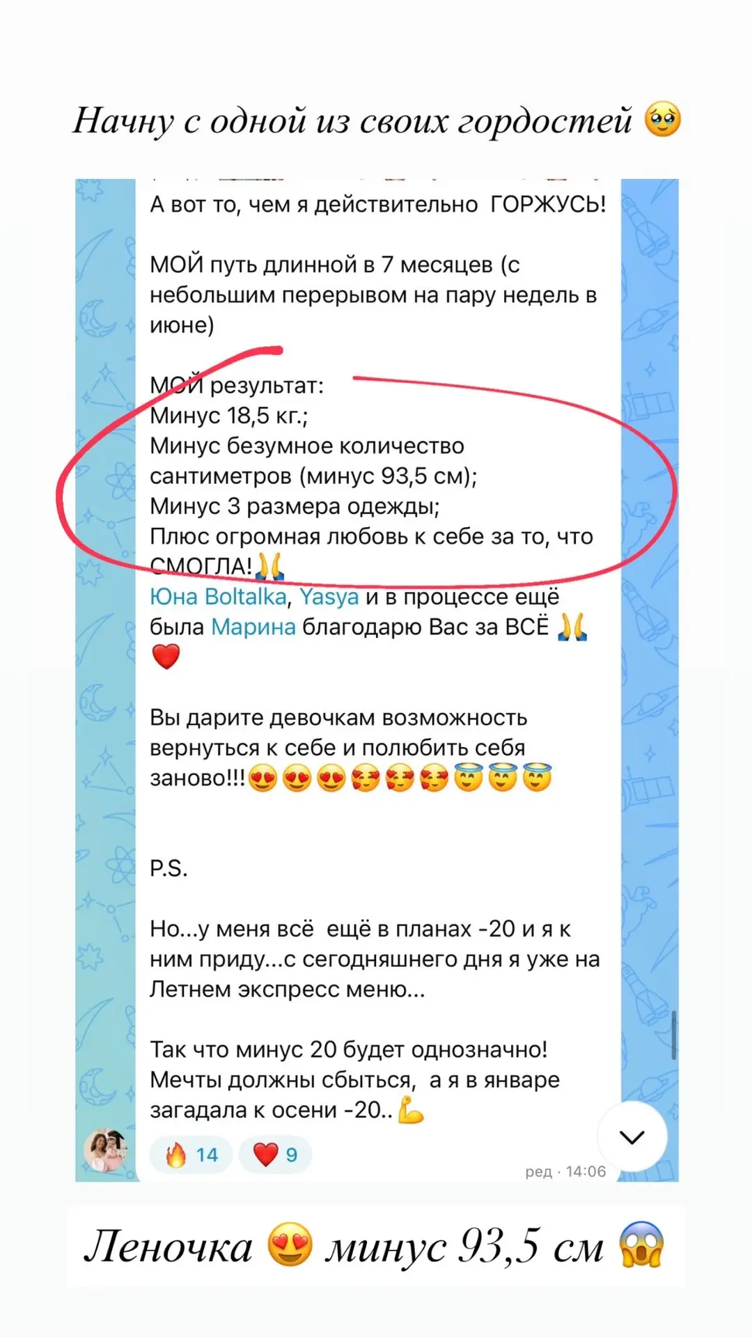 Изображение из сообщения канала