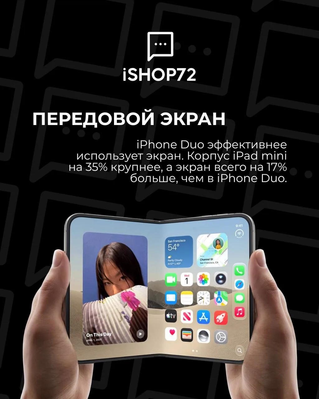 Изображение из сообщения канала