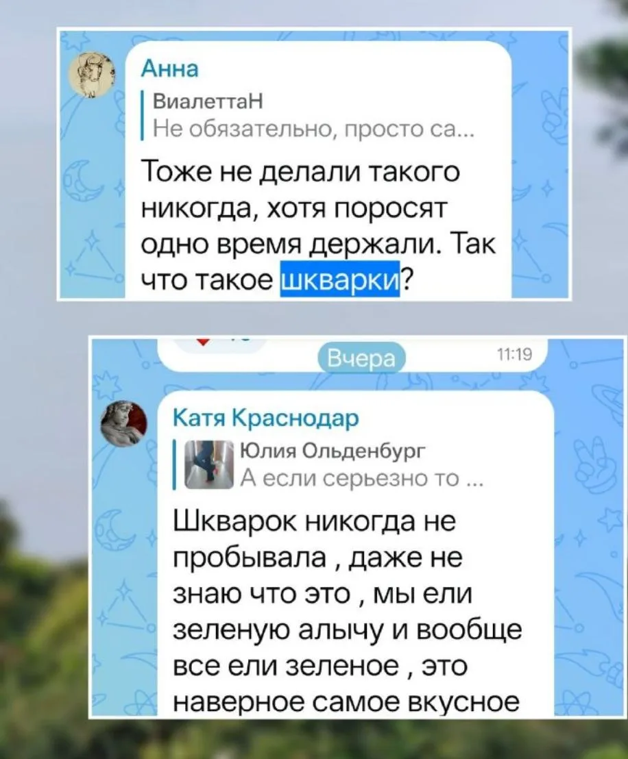 Изображение из сообщения канала
