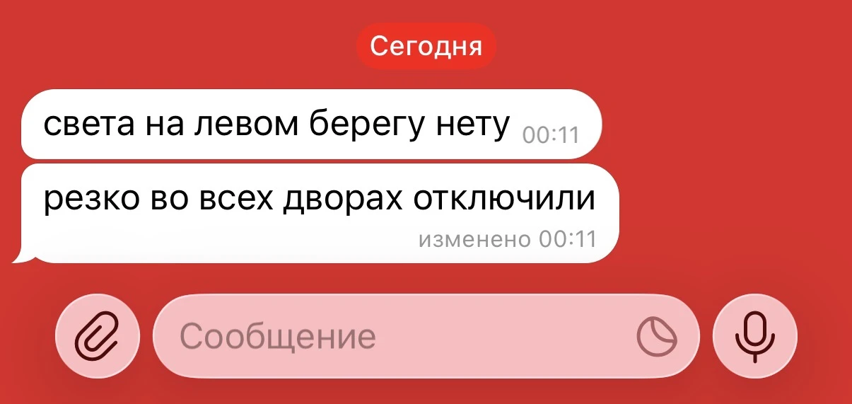 Изображение из сообщения канала